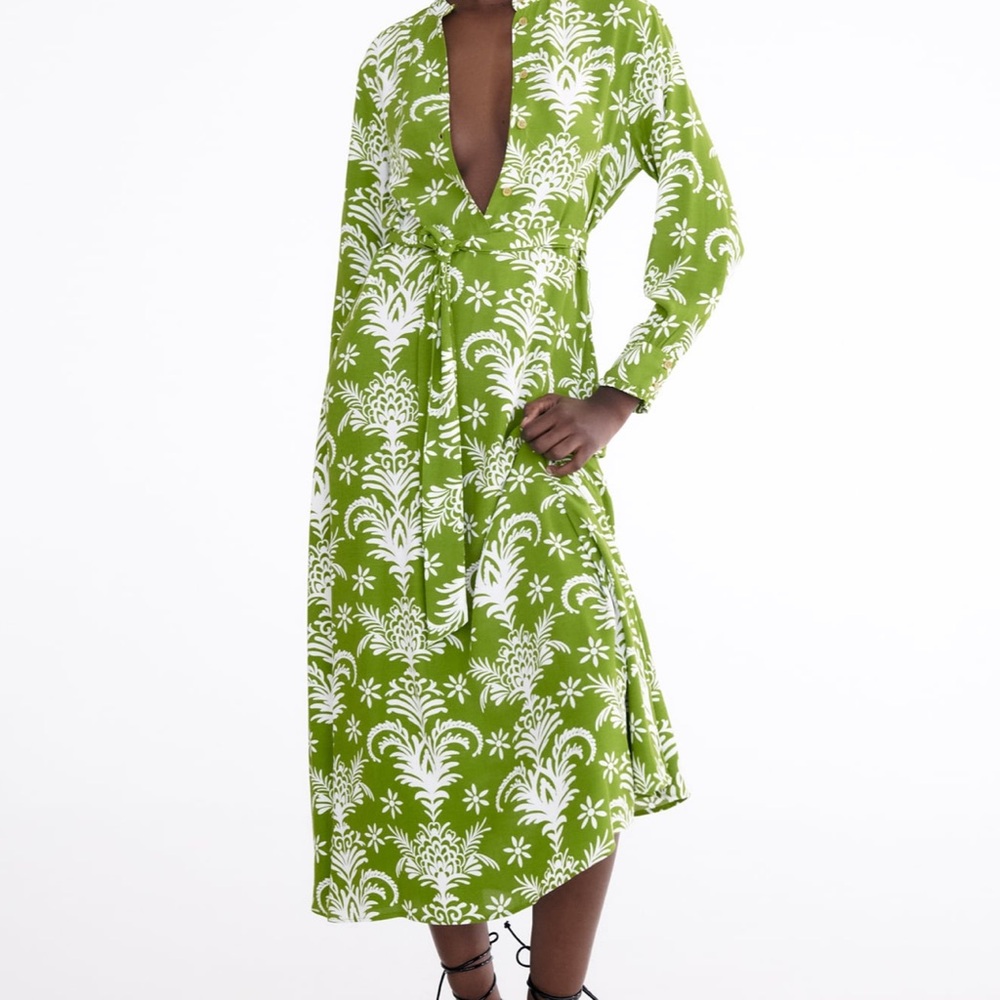 Long midi dress